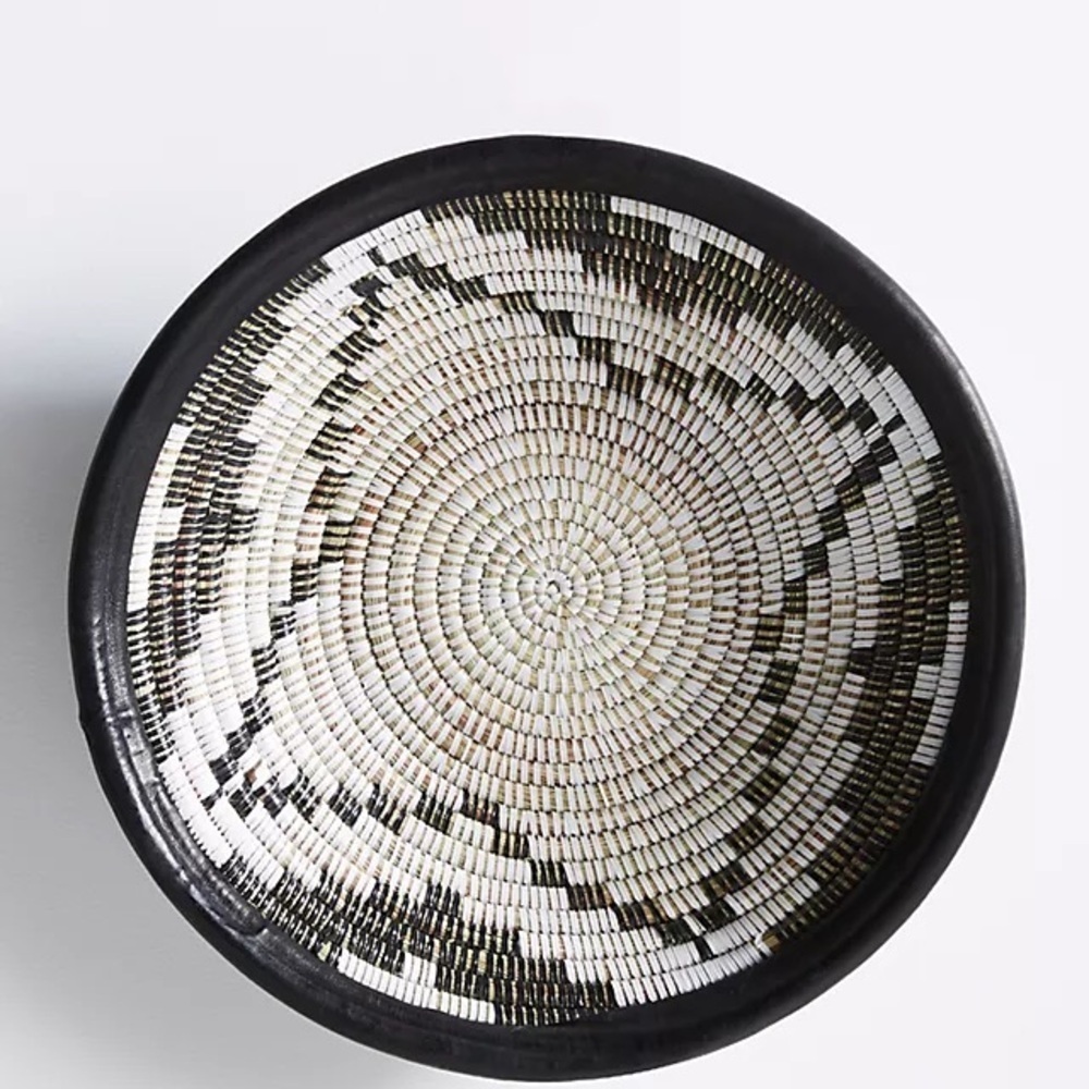 Anthropologie  Fele handmade African wall hanging baskets